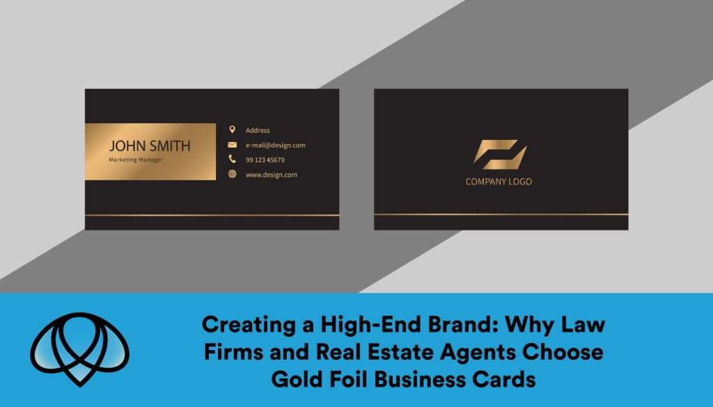 Printing Marina del Rey Gold Foil Cards